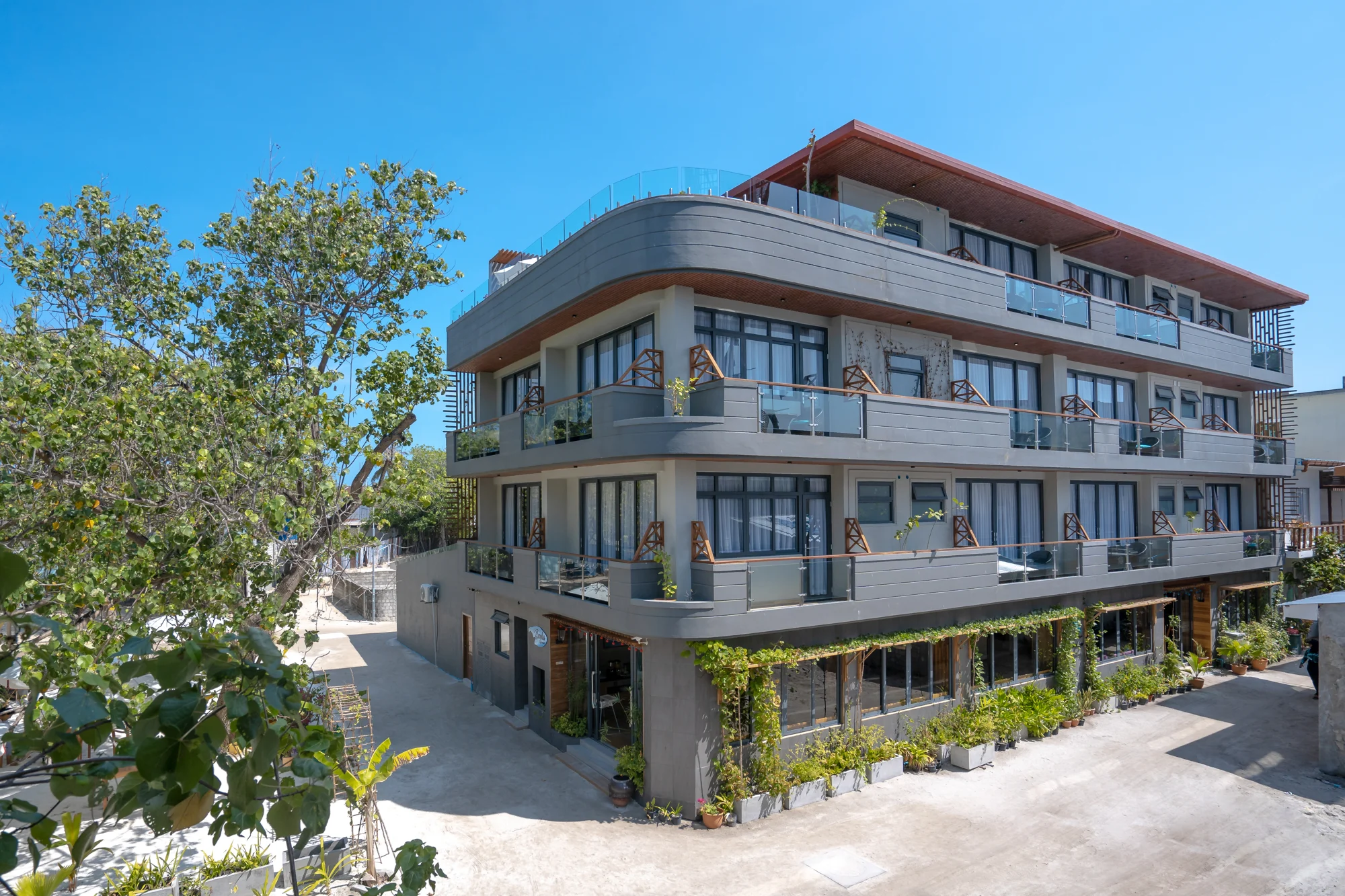 Ayala Ocean View, la struttura a Gulhi